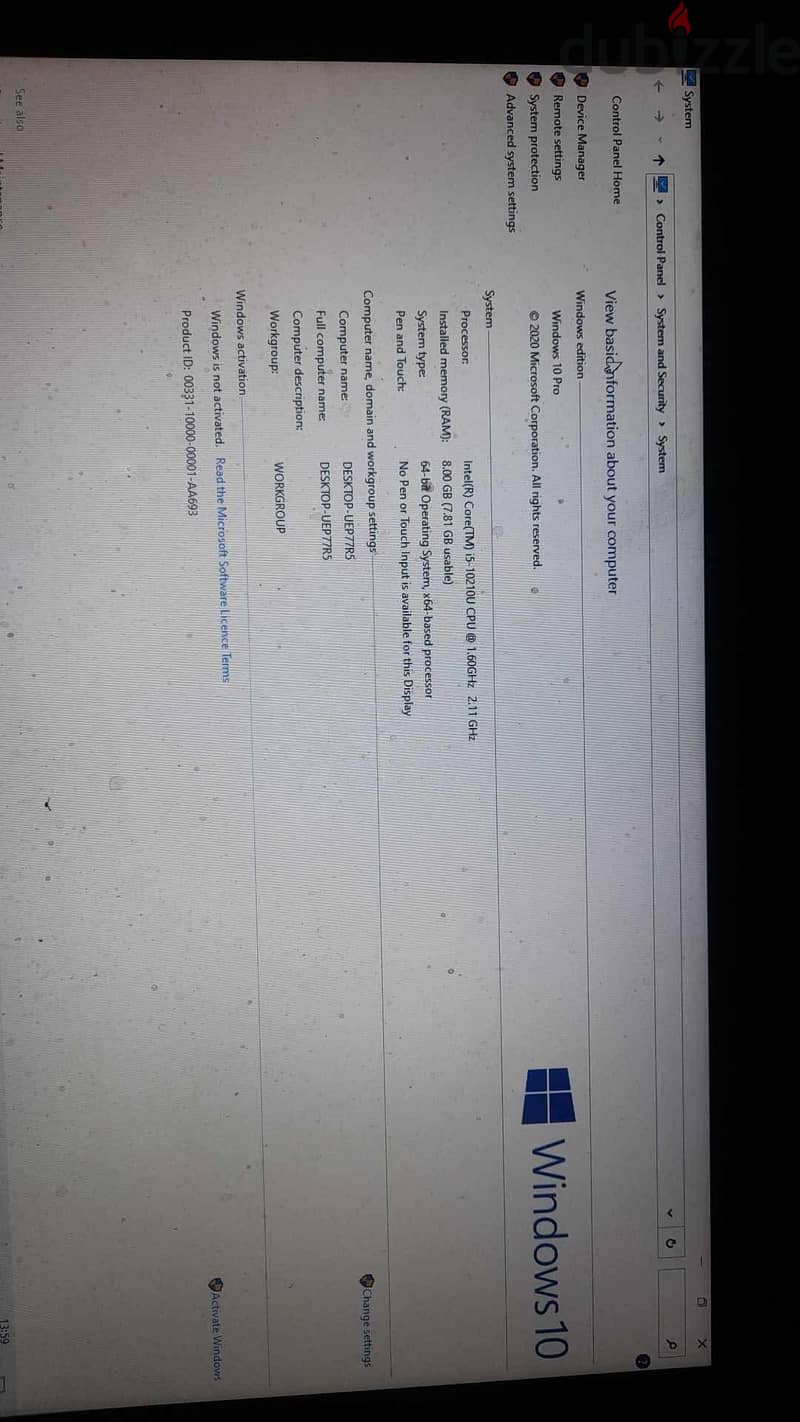laptop hp 1