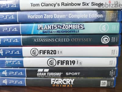 Playstaion 4 games bundle (used like new) (8 games) (10% off)