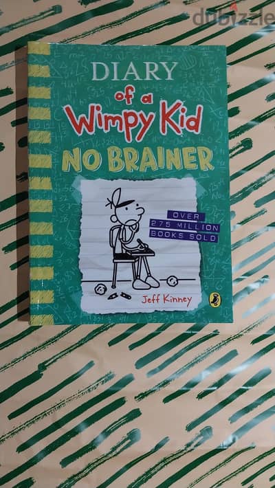DIARY of a wimpy kid: NO BRAINER…WITH FREE BOOKMARK!