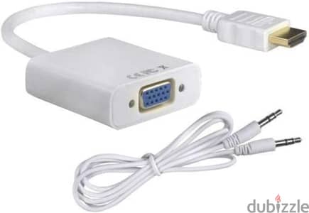 Generic 1080P HDMI Male to VGA Female Video Converter Adapter Cable WI