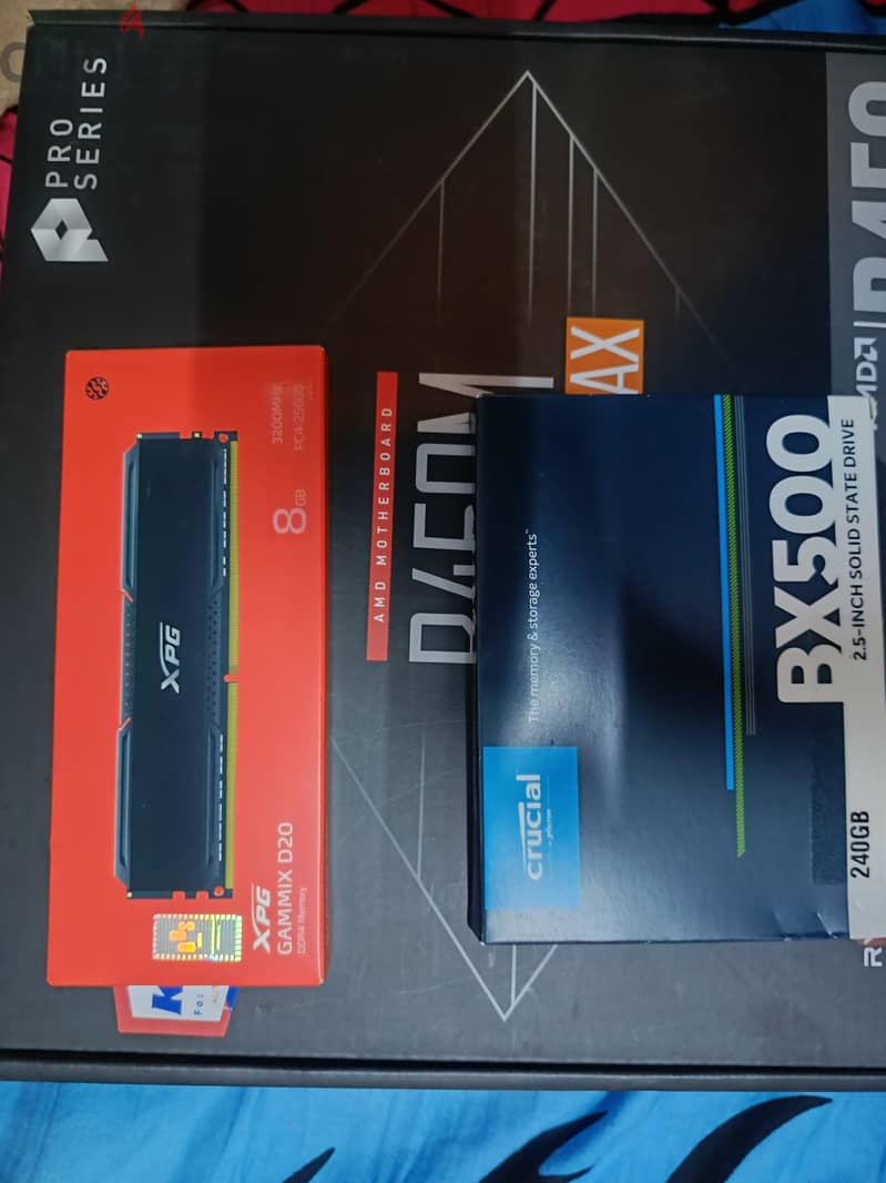 board+ ram + ssd + cpu 3