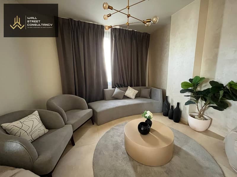 Apartment for sale — immediate handover — directly on the Green River in the New Administrative Capital 0 Apartment for sale — immediate handover — directly on the Green River in the New Administrative Capital 0