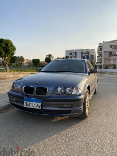BMW 318 1999 بي ام دبليو حاله نادره فبريكا بالكامل