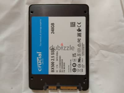Ssd 240G crucial
