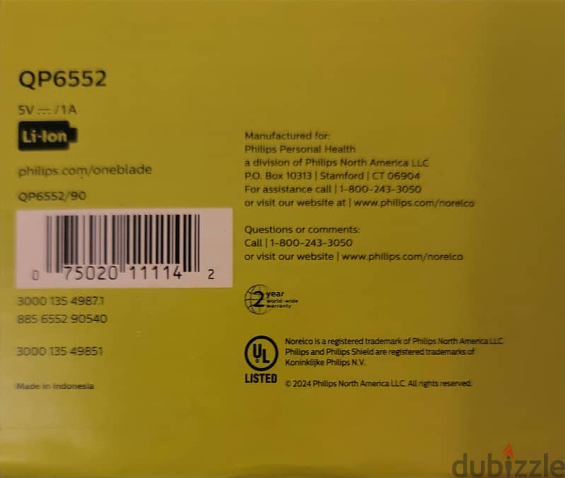Philips One Blade Pro, QP6552/90 3