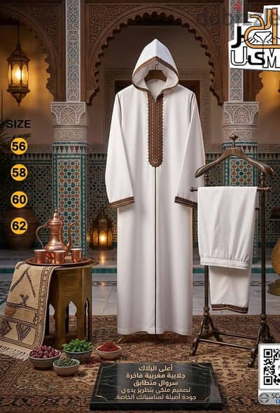 جلابية مغربي اصلي