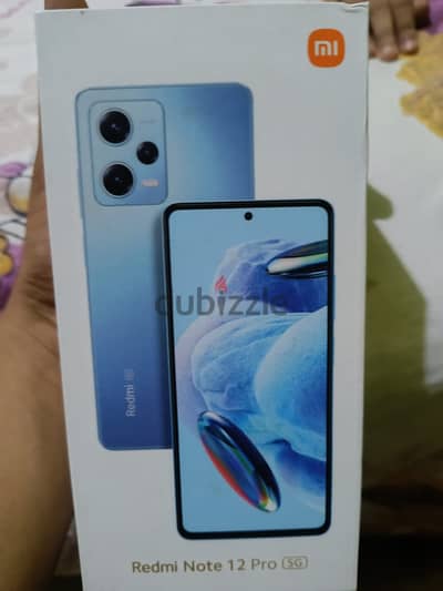 Redmi note 12 pro , 256GB , Ram 12GB ( 8 + 4) , 5G  used as new