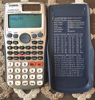 اله حاسبه Casio fx 991 ES plus