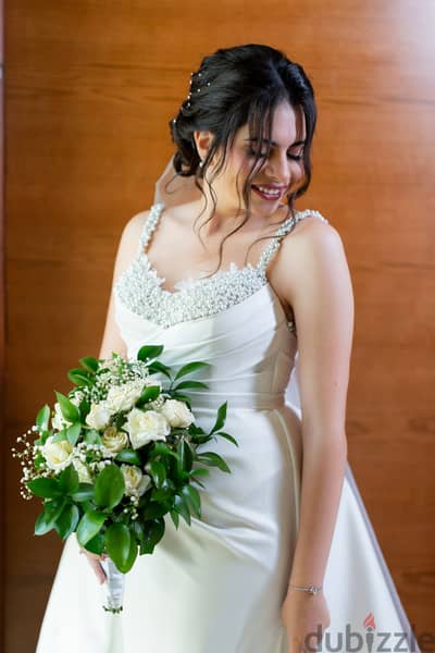 2 looks wedding dresses
