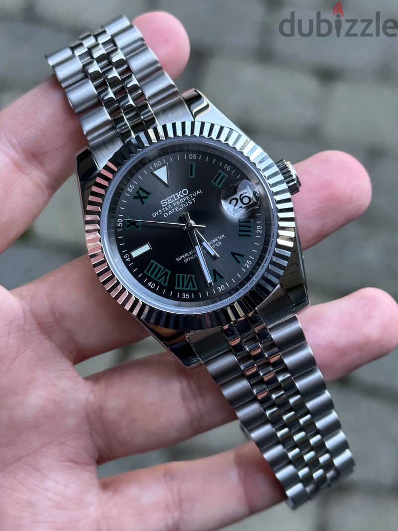 Seiko Mod DATEJUST Wimbledon Automatic 2
