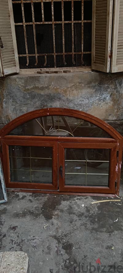 عدد ٢شباك  upvc فاخر كاتم للصوت