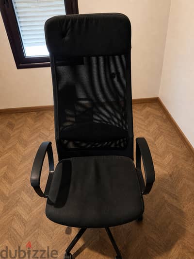 IKEA MARKUS Office Chair, Vissle Dark Grey
