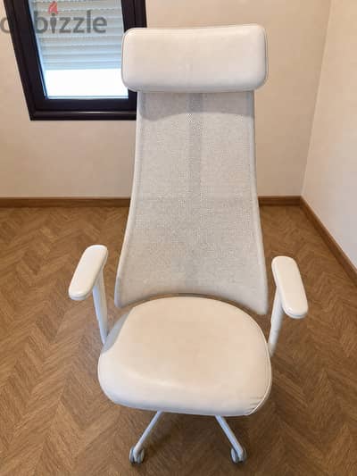 IKEA JARVFJALLET Office Chair, Grann White