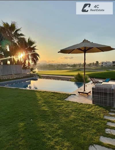 باقل سعر في الكمبوند شاليه  تشطيب كامل مفروش بالتكييفات و الاجهزة ريسيل فوري Hacienda Bay الساحل الشمالي -pool view-جاهز للمعاينه و السكن