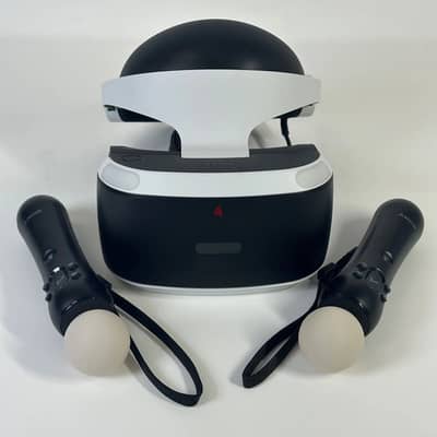 نظارة vr ps4 مع عصا التحكم عدد 2