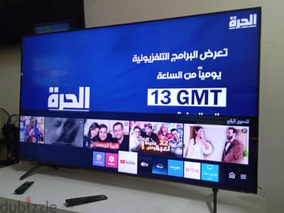 سامسونج 50 سمارت برسيفر داخلي 4k فريم لس