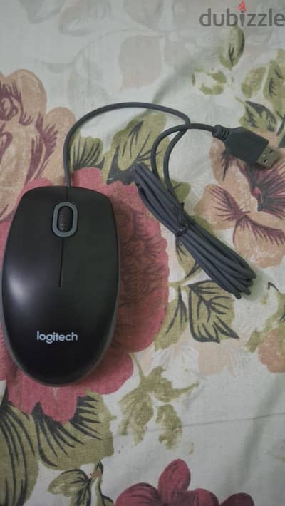 ماوس Logitech USB  اصلي جديد