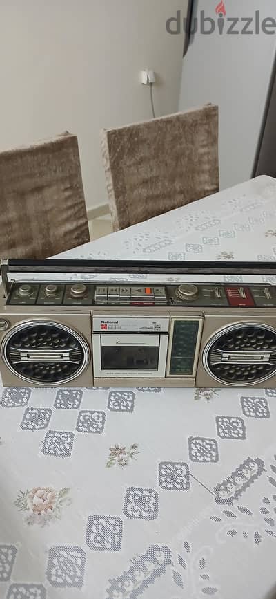 كاسيت وراديو ناشيونال اليابانى الاصلى
