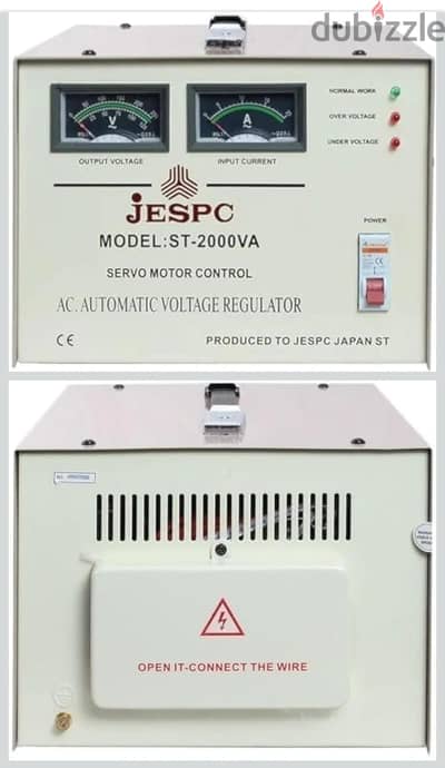استبليزر مثيت الجهد الكهربائي 2 كيلو فولت امبير موديل ST-2Kva من جيسبك