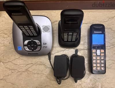 تليفون أرضي لاسلكي باناسونيك Panasonic Cordless Phone