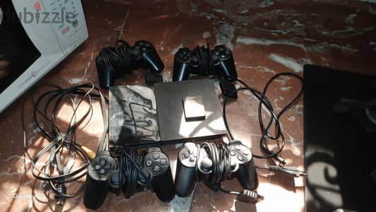 جهاز بلايستيشن 2 سليم (PS2 Slim) النسخة