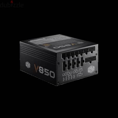 Cooler master v850W, 80+ Gold حالة الزيرو كارتونة وكابلات
