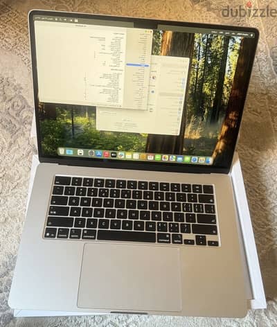 MacBook Air M4-15.3 inch-10 GPU-Full box -15 Cycle -ضمان ساري-سعرخالص