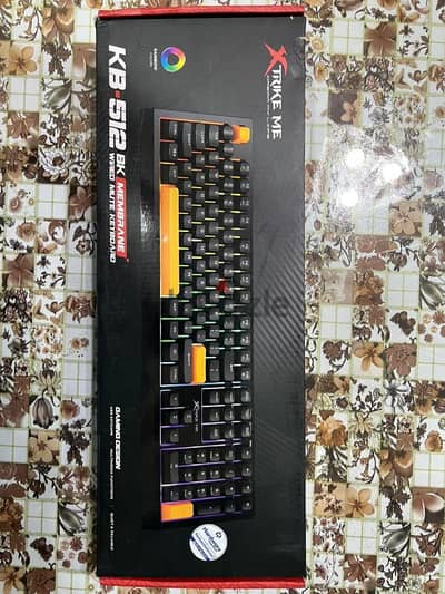 كيبورد Gaming RGB Full Size | سوفت ميكانيكال | للألعاب والشغل