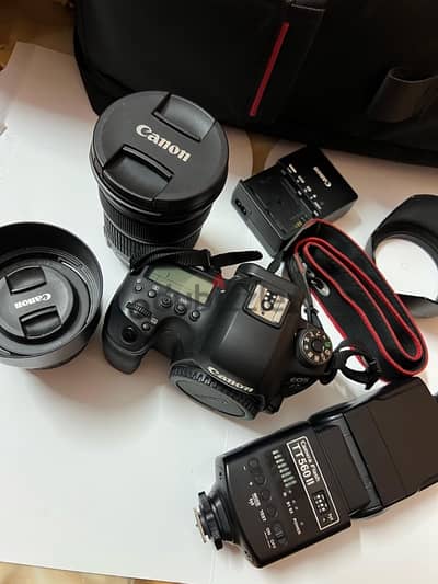 Canon 6D Mark ll - معدات تصوير كاملة