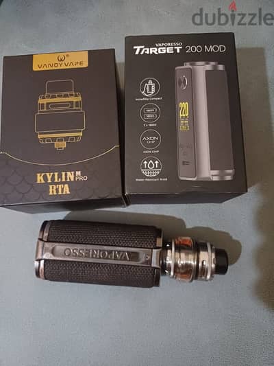 Vape target 200+kylin mesh pro tank