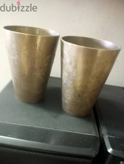 2 كوب نحاس شغل ابرة هندى ب 600 جنيه 01155228757