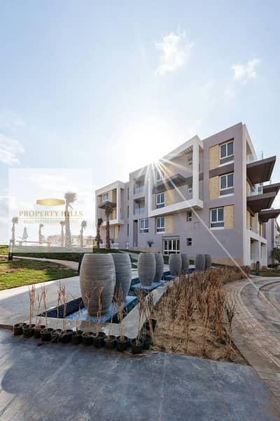 Duplex with garden, fully finished, reduced price, with a clear view of the sea from Boho in Ain Sokhna, ready for delivery.