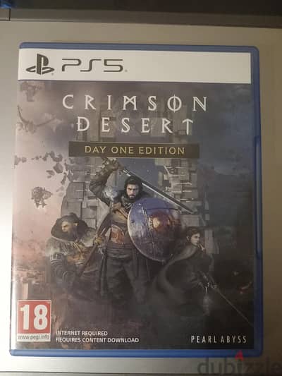 Crimson desert used ps5 حاله ممتازه