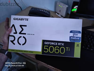 RTX 5060ti Gigabyte Aero OC 8gb white NEW