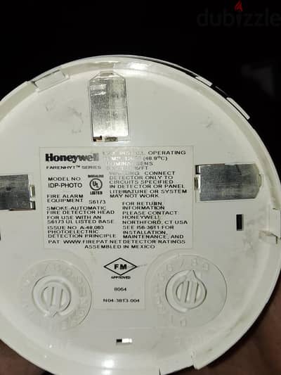 حساس إنذار حريق ماركة هنيويل Honeywell  S6173