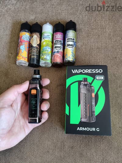 فيب VAPORESSO ARMOUR G بحالة الزيرو