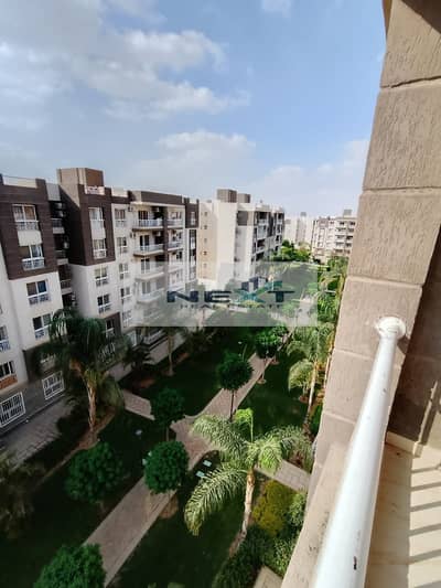 Furnished apartment for rent in one of the best and most prestigious phases of Madinaty. 116 sq m apartment in B12, first occupancy, best view, corner
