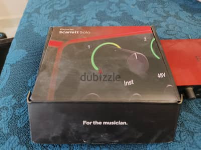 Focusrite Scarlett Solo 4th Gen