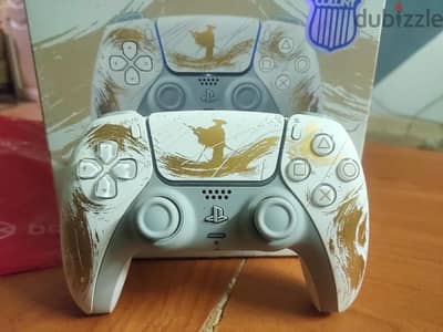 ذراع PS5 نسخة Golden Ghost of Yotei - ضمان لـ22 ديسمبر 2027 بالفاتورة