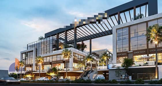 A prime commercial shop for sale in New Cairo's Fifth Settlement, directly on North 90th Street and opposite Al Qarnafel. A very desirable and attract