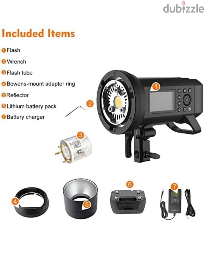 Godox AD400Pro Witstro All in One Outdoor Flash 3