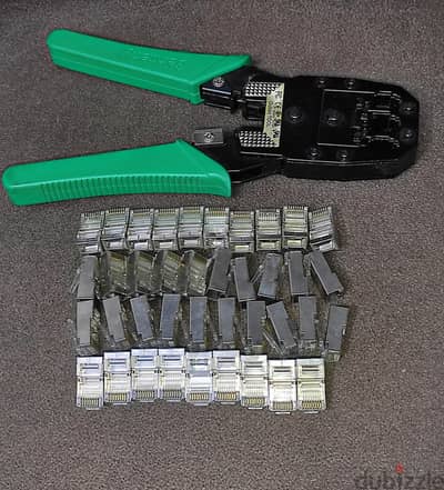 كماشة تأريج كبلات Rj11 Rj12 Rj45