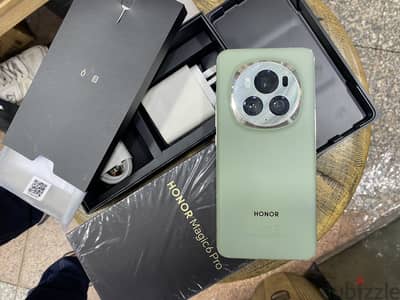 Honor Magic 6 Pro dual sim 512G Green كالجديد