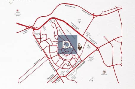 امتلك شقتك الفاخرة 155م داخل ELYSIUM Compound بأميز لوكيشن في قلب الثورة الخضراء!   مباشرة على شارع 2 الثورة الخضراء – دقائق من Hyper One وZed Park