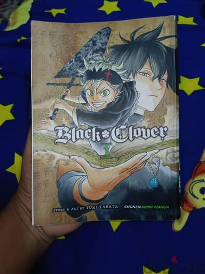 كتاب مانجا بلاك كلوفر الشابتر الاول