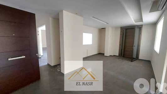 Ground floor office with a private entrance for rent in Nasr City from Makram Abid only 7500 EGP the office is commercially / administratively licensed