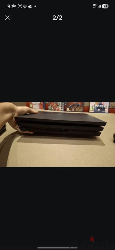 ps4 pro ودرعين جداد و اربع العاب [pes2020/fifa20.22/spiderman]
