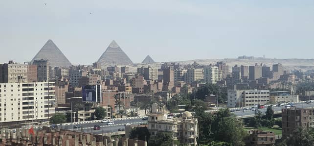 شقة امام مدرسة نوشن بالليبيبني بعد مرور حدائق الاهرام