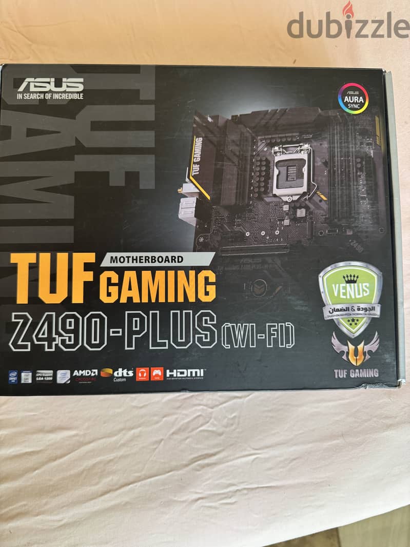 Asus Z490 Plus wifi + Intel 10700K 1