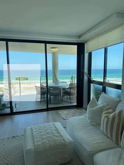 اقل سعر شاليه متشطب بالكامل  علي البحر في الساحل الشمالي معروض بالتقسيط لفتره محدوده